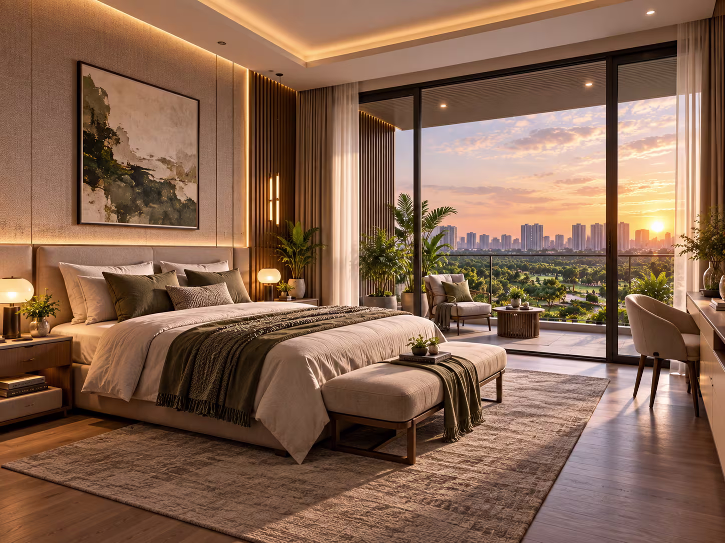Prestige Sector 92 Gurgaon — bedroom interior