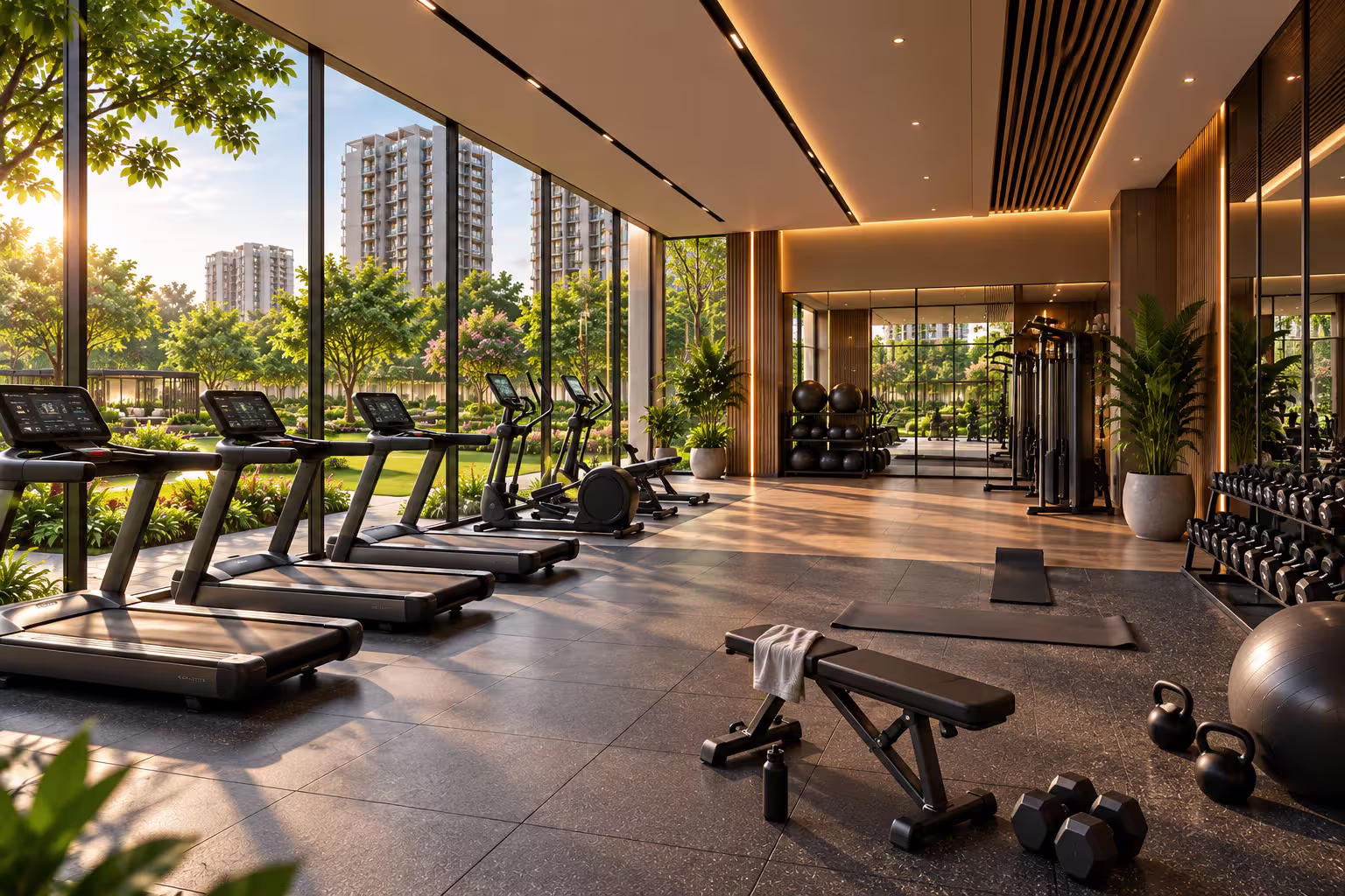 Prestige Sector 92 Gurgaon — fitness center