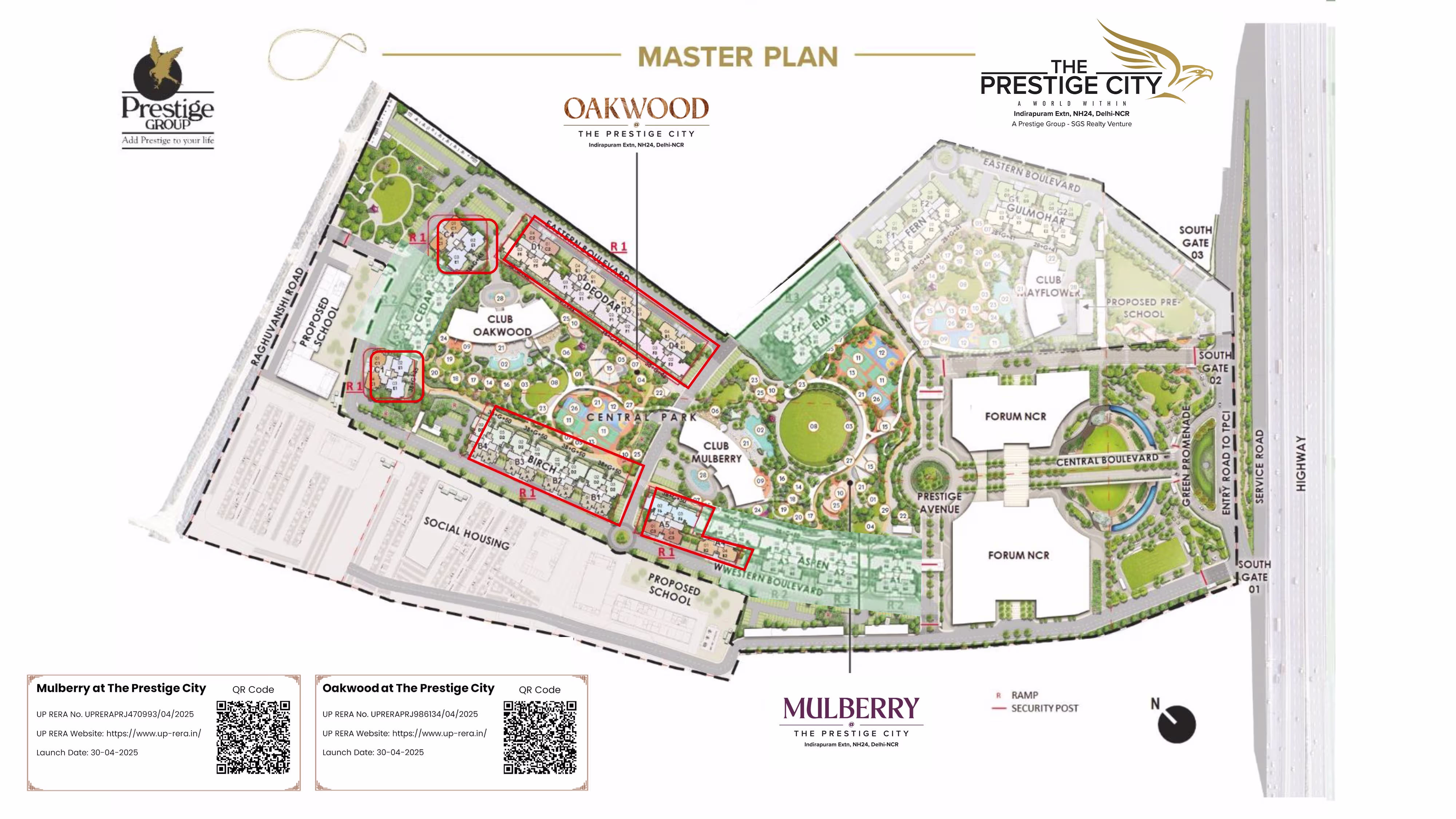 Prestige Sector 109 Gurgaon — Master Plan
